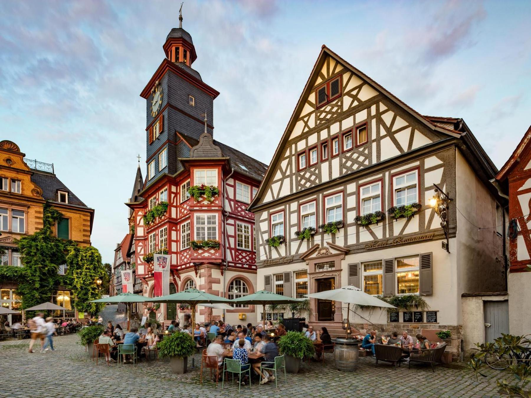 格德纳恩格尔酒店餐厅 Heppenheim  外观 照片